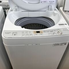 ★ジモティ割あり★ SHARP 洗濯機 6kg 年式2019 動作確認／クリーニング済み KJ1665 ☆ジモティ割あり☆ SHARP 洗濯機 6kg 年式2019 動作確認