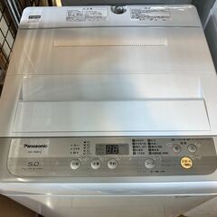 Panasonic パナソニック 5kg洗濯機 NA-F50B12 2018年製 ビッグウェーブ洗浄 No.7642 ※現金、クレジット、PayPay等スマホ決済対応※