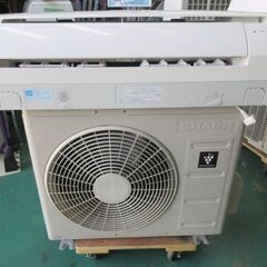 K04125 シャープ 中古エアコン 主に6畳用 冷房能力 2.2KW ／ 暖房能力 2.2