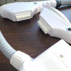 脱毛機ハンドピース2本と光エステ1本