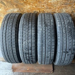 バリ山　BRIDGESTONE ブリヂストン　ブリジストン　VRX2 155/65R14 スタッドレス タイヤ　weds VELVA アルミホイール付　14インチ
