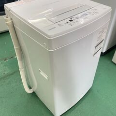 ★東芝★ 4.5kg洗濯機 2019年 AW-45M7（W）TO...