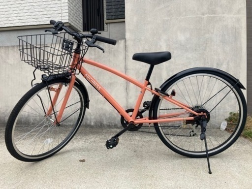 【ほぼ新品】購入者決定しました。24インチ 6段階変速ギア付き自転車