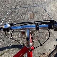 中古】エスクリム クロスバイク 27インチ 赤メタリック