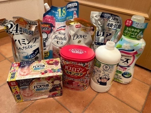 洗剤などのセット