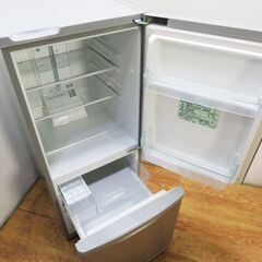 配達設置無料！ Panasonic 138L 冷蔵庫 下冷凍 ガラス棚 CL24