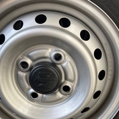 新車外し  軽バン  タイヤホイール4本セット