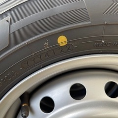 新車外し  軽バン  タイヤホイール4本セット