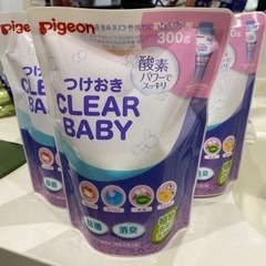 Pigeon つけおき　CLEAR BABY