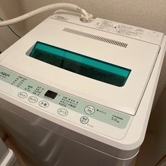 洗濯機（2011年製　5kgタイプ）決まりました