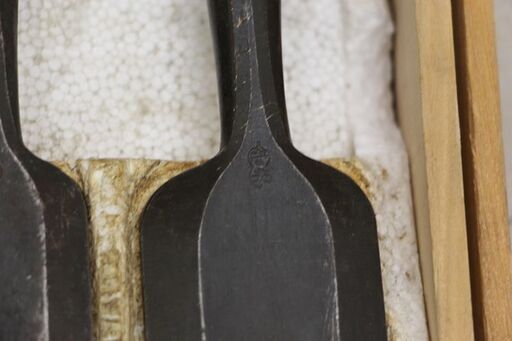 大工道具 鑿 中古 のみ ノミ 木工 木彫 守光 大工道具 在銘 (HD1573nnxY)