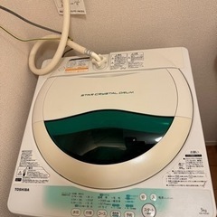 TOSHIBA 洗濯機　5kg 2013年製　動作確認済み　AW...