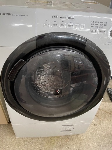 21年製SHARP ドラム式洗濯乾燥機