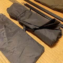 バンドック BUNDOK★ソロベースEX 二股ポール おまけ 送料無料セット