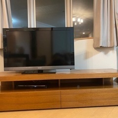 青山　高級ブランドTVボード　一枚板　大容量　美品