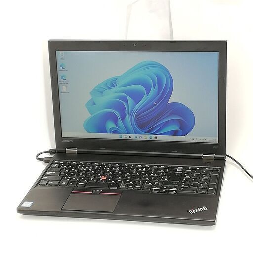 送料無料 保証付 Wi-Fi有 15.6型 ノートパソコン Lenovo L560 中古良品 第6世代 Core i3 4GB DVD 無線 Bluetooth カメラ Windows11 Office