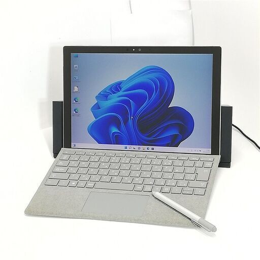 送料無料 Microsoft タブレット Surface Pro 4 中古美品 第6世代 Core i5 8GB 高速SSD 無線 Wi-Fi Bluetooth Webカメラ Windows11 Office済