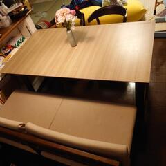 カリモク家具 ダイニングテーブルセット(机・椅子)