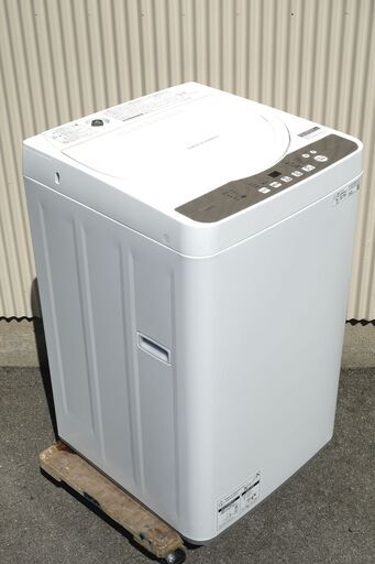 全国送料無料★3か月保障付き★洗濯機★2021年式★シャープ★ES-GE5EJ-W★5.5kg★Y-0310-109