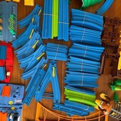 プラレールセット 線路153本 ぐらぐら橋 基本セット ディズニー (るな 