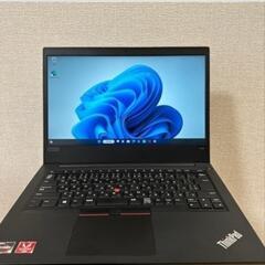 ノートPC　Lenovo　ThinkPad E495　メモリ16...
