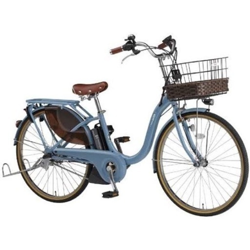 【3/20まで】【限界お値下げ中】電動アシスト自転車 PAS With DX パス ウィズ デラックス パウダーブルー2 24インチ