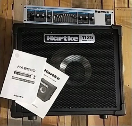 アンプ Hartke HA2500+HyDrive 112b  set