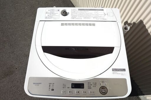 SHARP シャープ 全自動洗濯機 6.0kg ES GE6E T 年製
