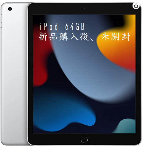 2021 Apple 10.2インチiPad (Wi-Fi, 64GB)