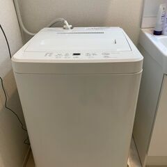4.5kg洗濯機（無印良品／２０１７年製）【受取人決定】