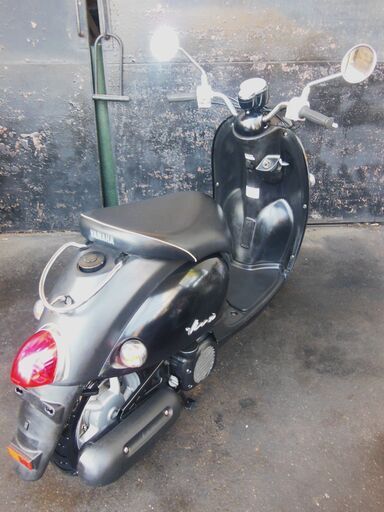 YAMAHA 4スト VINO ビーノ ブラック 低燃費 セル始動 スピードメーター