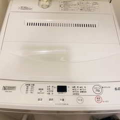 【ネット決済】洗濯機　YAMADA SELECT YWM-T60H1