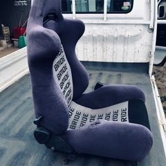 バケットシート　シートレール付き