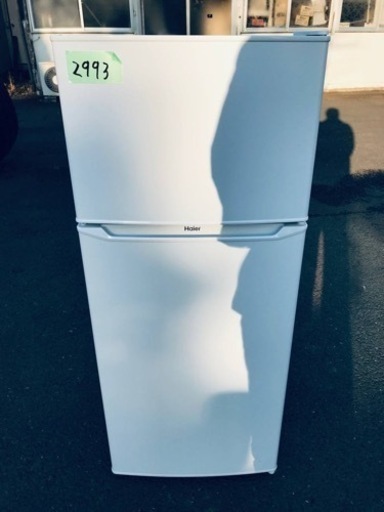 ②2993番 Haier✨冷凍冷蔵庫✨JR-N130A‼️