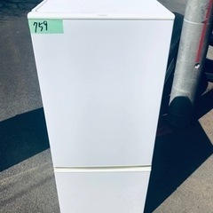 759番 AQUA✨冷凍冷蔵庫✨AQR-18D‼️