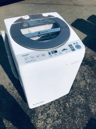 ①♦️EJ399番SHARP全自動電気洗濯機