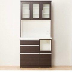 食器棚　（美品）　ニトリ　レジューム　コンセント付き