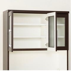 食器棚　（美品）　ニトリ　レジューム　コンセント付き