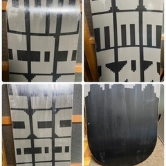 ビンディング付き スノーボード ワックス済み 