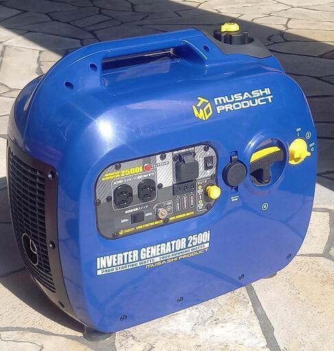 高出力です。インバーター発電機