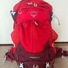 OSPREY ストラトス34 ポインセチアレッド 中古超美品