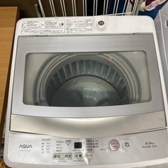 アクア AQW-GS50G-W 全自動洗濯機 GSシリーズ ホワ...