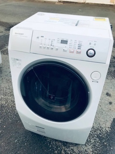 ①♦️EJ515番SHARPドラム式洗濯乾燥機