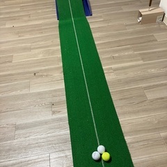 ゴルフ　パター練習