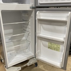 C4-317】SHARP ノンフロン冷凍冷蔵庫（118L） 2016年製 SJ-H12B-S