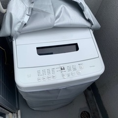【ネット決済】【使用期間1年】全自動洗濯機 4.5kg
