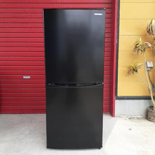 IRIS OHYAMA　142L 2ドア冷凍冷蔵庫　IRSD-14A-B 　2020年製　中古