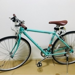 【決まりました】自転車　クロスバイク　ほぼ新品 決まりました）クロスバイク