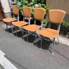 イタリア　FASEM　椅子4脚セット