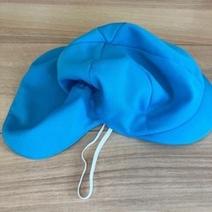 保育園　幼稚園　カラー帽子　青